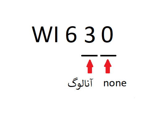 نحوه انتخاب نمایشگر WI630