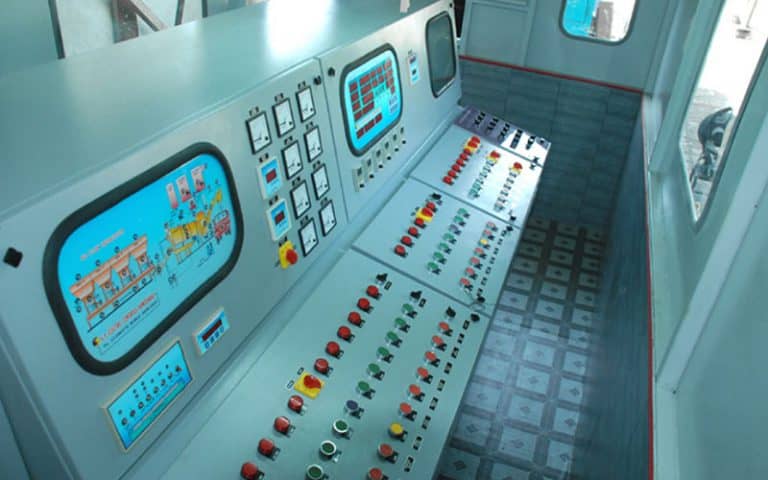 تصویر پنل الکتریکی سیستم بچینگ آسفالت