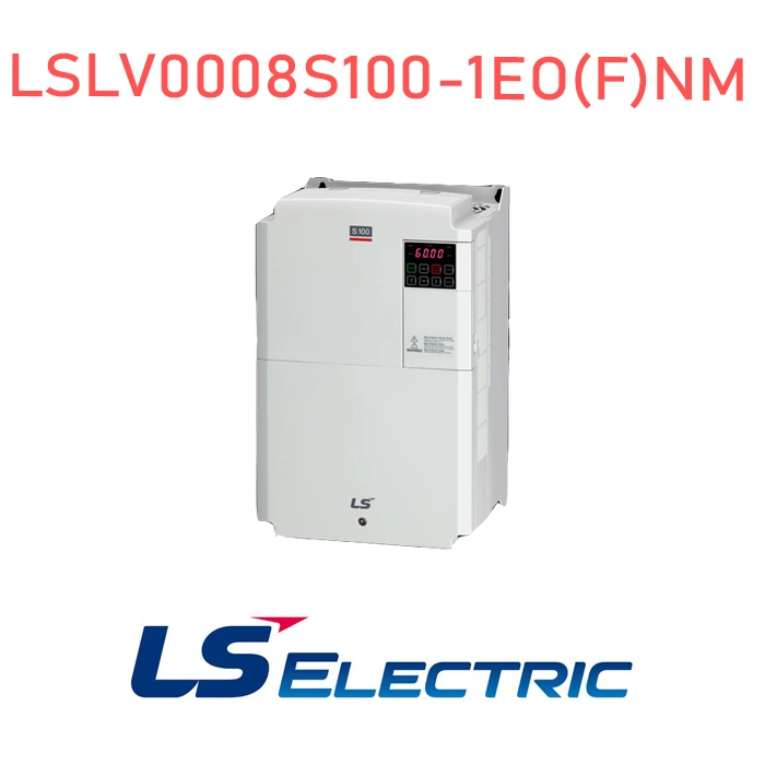 اینورتر تک فاز 220V ال اس مدل LSLV0008S100-1EO(F)NM با توان 0.75 کیلو وات