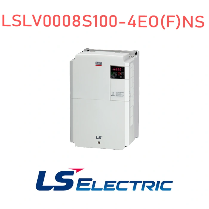 اینورتر سه فاز 380V ال اس مدل LSLV0008S100-4EO(F)NS با توان 0.75 کیلو وات